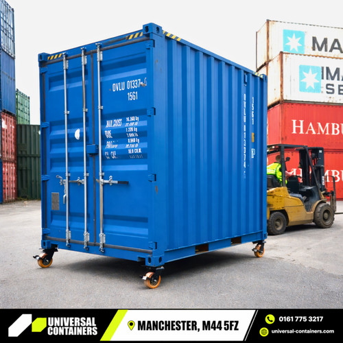 Shipping container caster - container,
