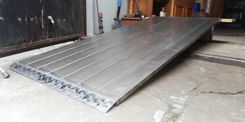 Shipping container ramp - container, ramp,