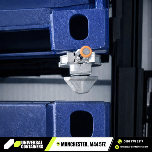 Steel container twist lock - twist,