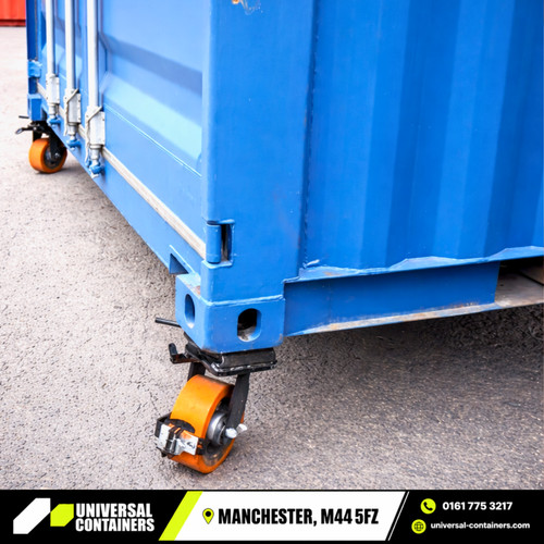 Container moving wheels - container,