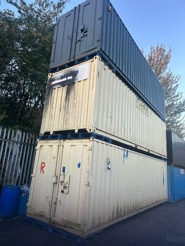 Storage containers going - 30.8,
