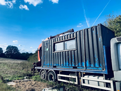 Project shipping container - project,