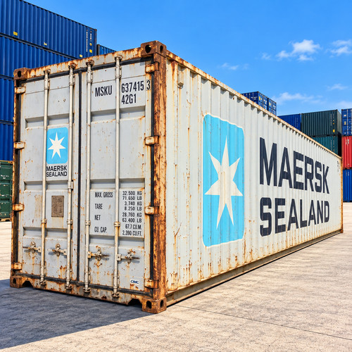 40ft used shipping - container, |