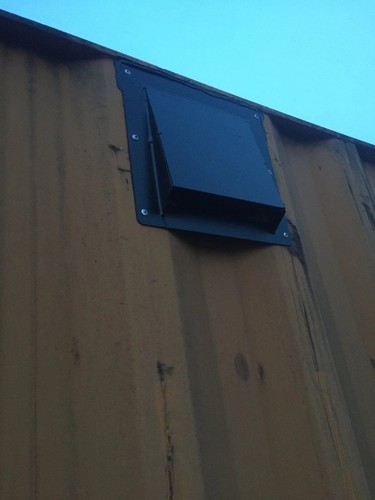 Shipping container vent - shipping,