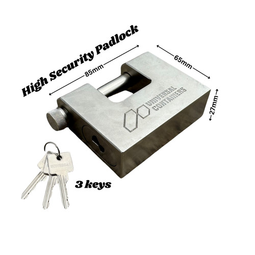 Shipping container padlock - container,