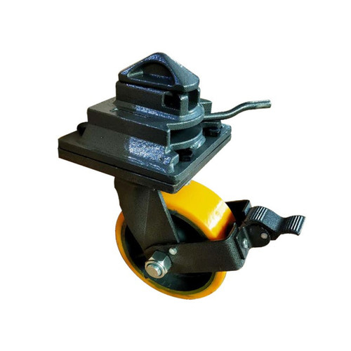 Shipping container caster - container,